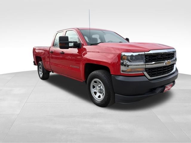 Red Hot 2016 Chevrolet Silverado 1500 LS Double Cab 4WD Pickup Truck Four-Wheel Drive 6-Speed Automatic Overdrive
