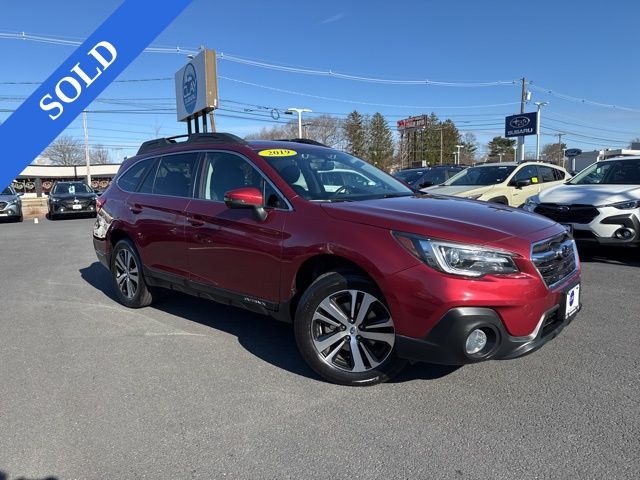 Crimson Red Pearl 2019 Subaru Outback 2.5i Limited AWD Wagon All-Wheel Drive Continuously Variable Transmission