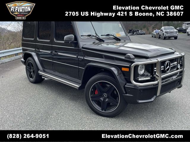 Black 2016 Mercedes-Benz G-Class G 63 AMG 4MATIC SUV / Crossover All-Wheel Drive 7-Speed Automatic