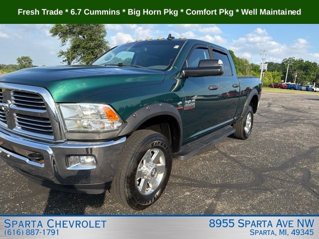 Timberline Green Pearlcoat 2015 RAM 2500 Pickup Truck Four-Wheel Drive 6-Speed Automatic