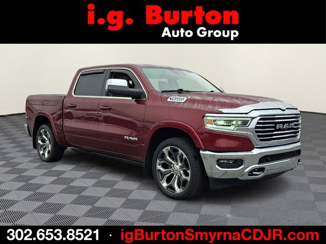 Red 2024 RAM 1500 Pickup Truck Four-Wheel Drive 8-Speed Automatic