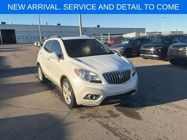 White Pearl Metallic 2015 Buick Encore SUV / Crossover Front-Wheel Drive 6-Speed Automatic Overdrive