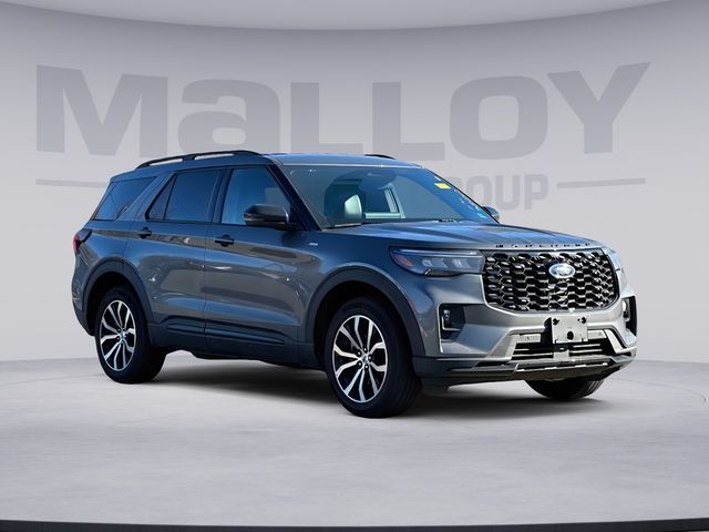 Carbonized Gray Metallic 2025 Ford Explorer SUV / Crossover All-Wheel Drive Automatic