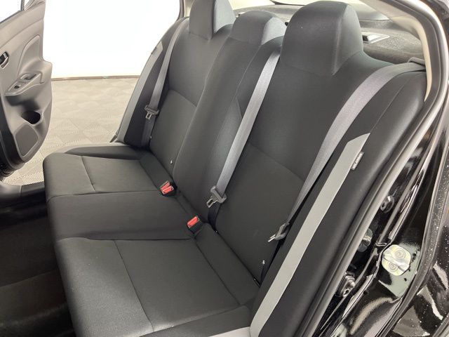 2025 Super Black Metallic Nissan Versa 1.6 S FWD Sedan