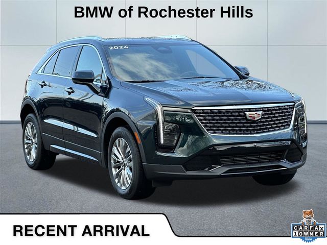 Emerald Lake Metallic 2024 Cadillac XT4 Premium Luxury AWD SUV / Crossover Four-Wheel Drive 9-Speed Automatic