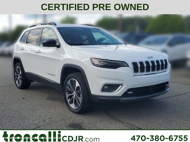 Bright White Clearcoat 2022 Jeep Cherokee SUV / Crossover Four-Wheel Drive 9-Speed Automatic