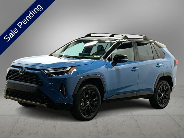 2024 Toyota RAV4 Hybrid XSE Blue at Phil Fitts Ford
