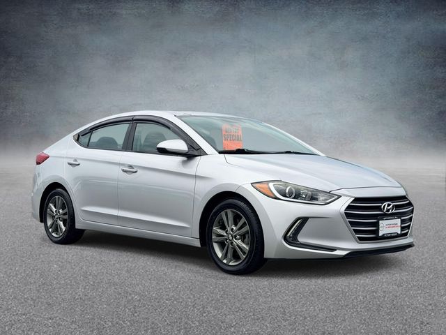 Silver 2017 Hyundai Elantra Sedan Front-Wheel Drive 6-Speed Automatic