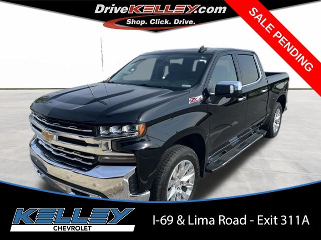 Black 2020 Chevrolet Silverado 1500 Pickup Truck Four-Wheel Drive 8-Speed Automatic