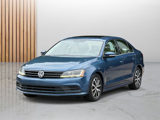 Silk Blue Metallic 2017 Volkswagen Jetta Sedan Front-Wheel Drive 5-Speed Manual