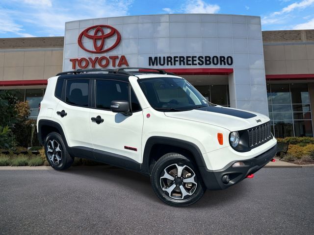 Alpine White 2021 Jeep Renegade SUV / Crossover Four-Wheel Drive 9-Speed Automatic