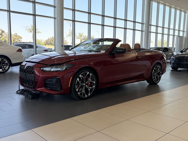 Vegas Red Metallic 2027 BMW 4 Series Convertible Rear-Wheel Drive 8-Speed Automatic