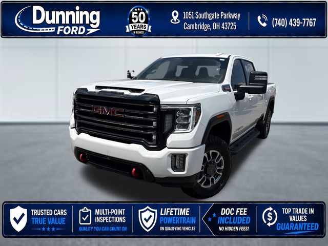 Summit White 2021 GMC Sierra 2500HD Pickup Truck Four-Wheel Drive Automatic