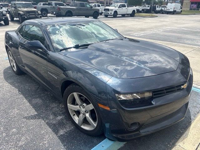 2014 Blue Chevrolet Camaro 2LT RWD Coupe
