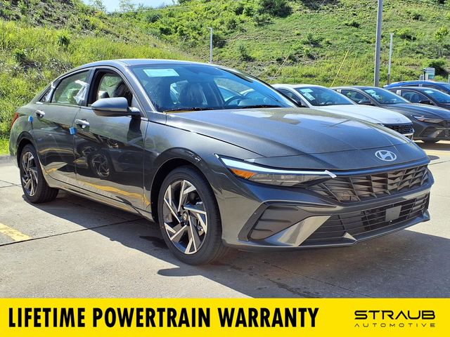 Amazon Gray 2026 Hyundai Elantra Sedan Front-Wheel Drive Continuously Variable Transmission
