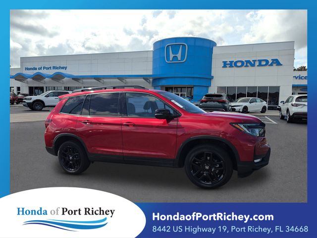 Radiant Red Metallic II 2025 Honda Passport SUV / Crossover All-Wheel Drive 9-Speed Automatic
