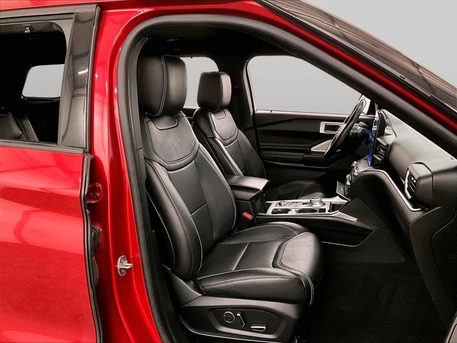2020 Ford Explorer ST Red at Klick Lewis Buick Chevrolet