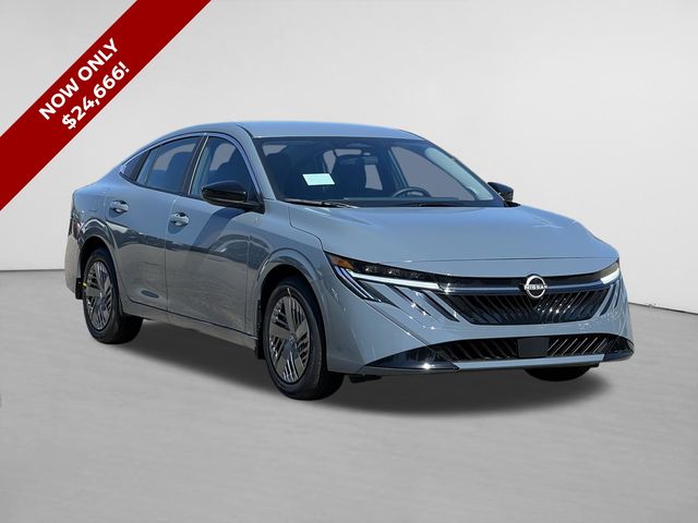 Atlantic Gray Metallic 2026 Nissan Sentra SV FWD Sedan Front-Wheel Drive Continuously Variable Transmission