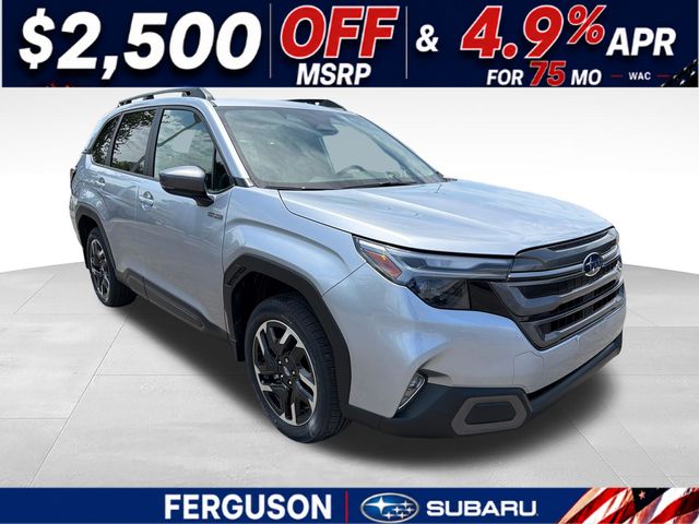 Ice Silver Metallic 2026 Subaru Forester Hybrid SUV / Crossover All-Wheel Drive Continuously Variable Transmission