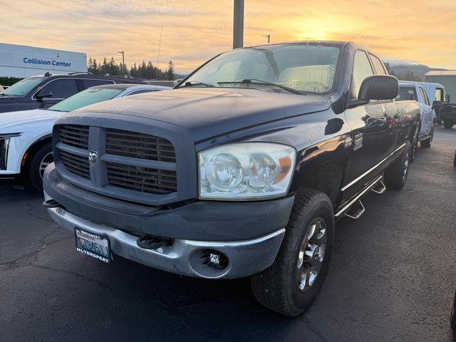 Patriot Blue Pearl 2007 Dodge RAM 2500 Pickup Truck Four-Wheel Drive 5-Speed Automatic