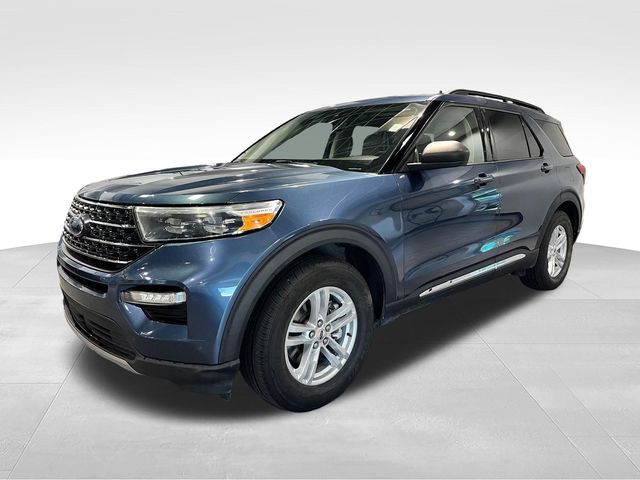 2020 Ford Explorer XLT Blue at Matthews Motors of Wilmington