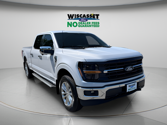 White Metallic 2025 Ford F-150 Pickup Truck Four-Wheel Drive Automatic
