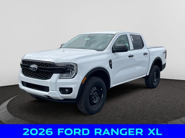 Oxford White 2026 Ford Ranger Pickup Truck Four-Wheel Drive Automatic