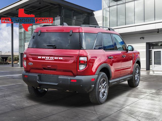 2025 Ruby Red Metallic Tinted Clearcoat Ford Bronco Sport Big Bend 4X4 SUV