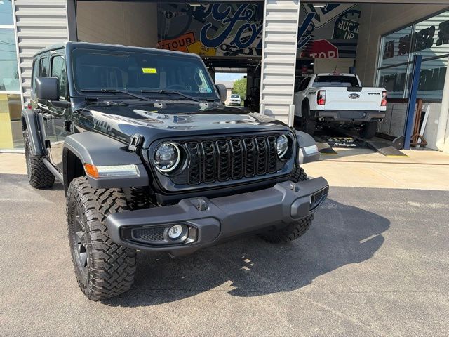 2025 Jeep Wrangler Willys Black at South Hills CDJR