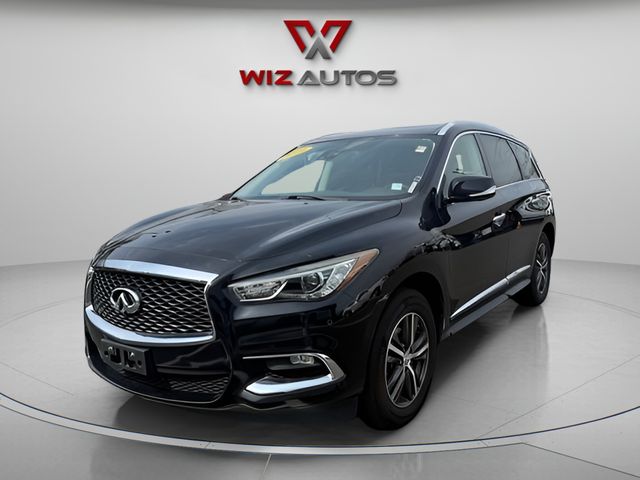 Black Obsidian 2019 INFINITI QX60 Luxe AWD SUV / Crossover All-Wheel Drive Continuously Variable Transmission