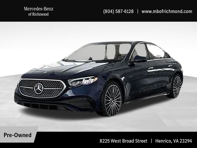 Blue 2026 Mercedes-Benz E-Class E 350 4MATIC Sedan All-Wheel Drive 9-Speed Automatic