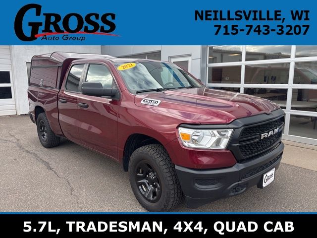 2021 RAM 1500 Tradesman Quad Cab 4WD