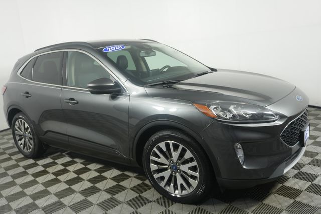Gray (Magnetic Metallic) 2020 Ford Escape Hybrid SUV / Crossover Front-Wheel Drive Continuously Variable Transmission