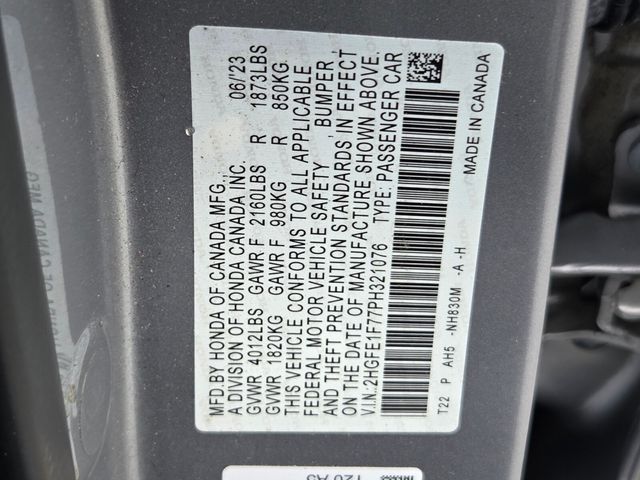 Used 2023 Gray Honda EX image 32