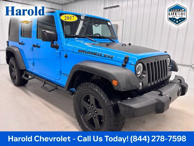 Chief Clearcoat 2017 Jeep Wrangler Unlimited Sport 4WD SUV / Crossover Four-Wheel Drive 5-Speed Automatic
