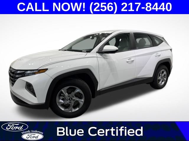 Serenity White Pearl 2023 Hyundai Tucson SUV / Crossover All-Wheel Drive 8-Speed Automatic