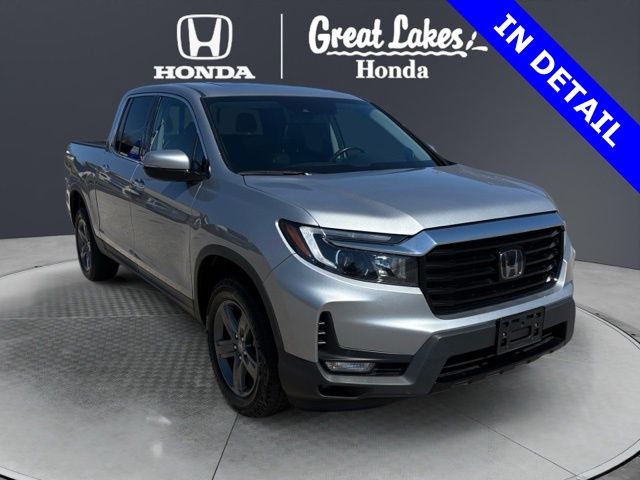 Lunar Silver Metallic 2023 Honda Ridgeline RTL-E AWD Pickup Truck All-Wheel Drive 9-Speed Automatic