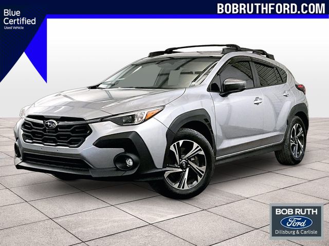 2024 Subaru Crosstrek Premium Silver at Rafferty Subaru