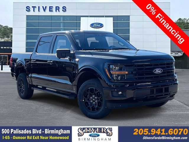 Black Metallic 2026 Ford F-150 Pickup Truck Four-Wheel Drive Automatic