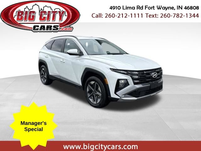 White Pearl 2026 Hyundai Tucson SUV / Crossover All-Wheel Drive 8-Speed Automatic