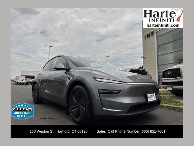 Silver 2026 Tesla Model Y SUV / Crossover All-Wheel Drive 1-Speed Automatic