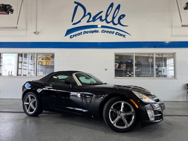 Onyx Black 2007 Saturn Sky Roadster Convertible Rear-Wheel Drive 5-Speed Automatic