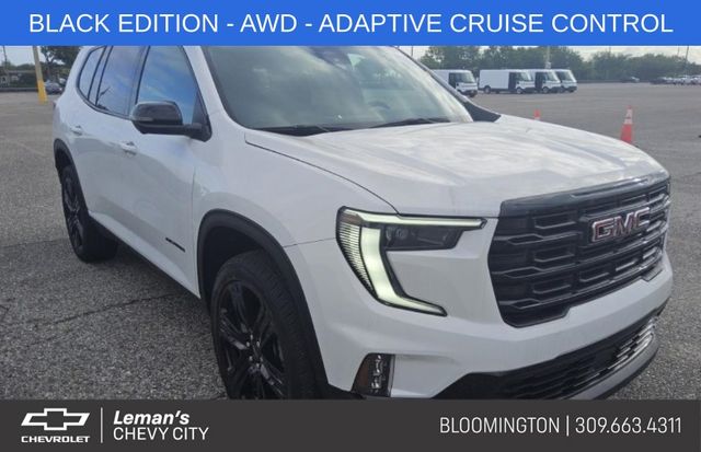 Summit White 2024 GMC Acadia SUV / Crossover Four-Wheel Drive 8-Speed Automatic