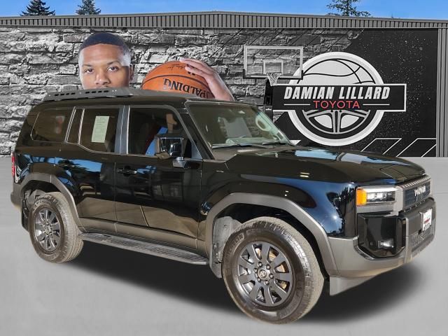 Black 2025 Toyota Land Cruiser SUV / Crossover Four-Wheel Drive 8-Speed Automatic