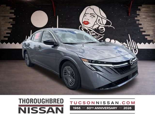Gray (Gun Metallic) 2026 Nissan Sentra Sedan Front-Wheel Drive Continuously Variable Transmission