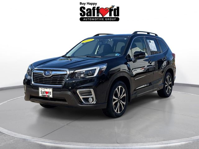Crystal Black Silica 2021 Subaru Forester SUV / Crossover All-Wheel Drive Continuously Variable Transmission