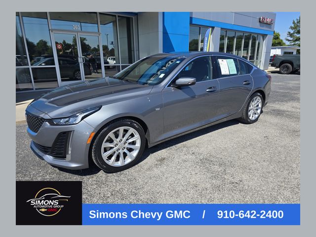 Gray (Satin Steel Metallic) 2020 Cadillac CT5 Sedan Rear-Wheel Drive Automatic