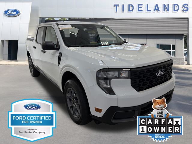 Oxford White 2025 Ford Maverick Pickup Truck All-Wheel Drive 8-Speed Automatic