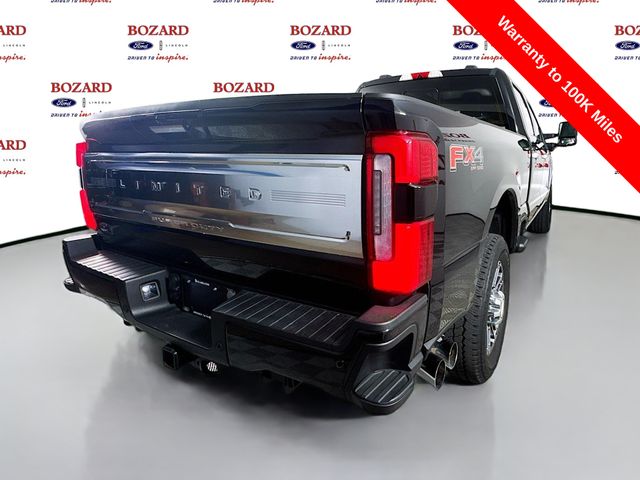 2024 Agate Black Metallic Ford Super Duty F-250 SRW Limited 4X4 Truck