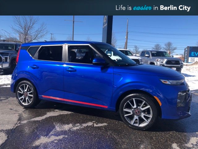 Neptune Blue 2020 Kia Soul GT-Line FWD SUV / Crossover Front-Wheel Drive Continuously Variable Transmission